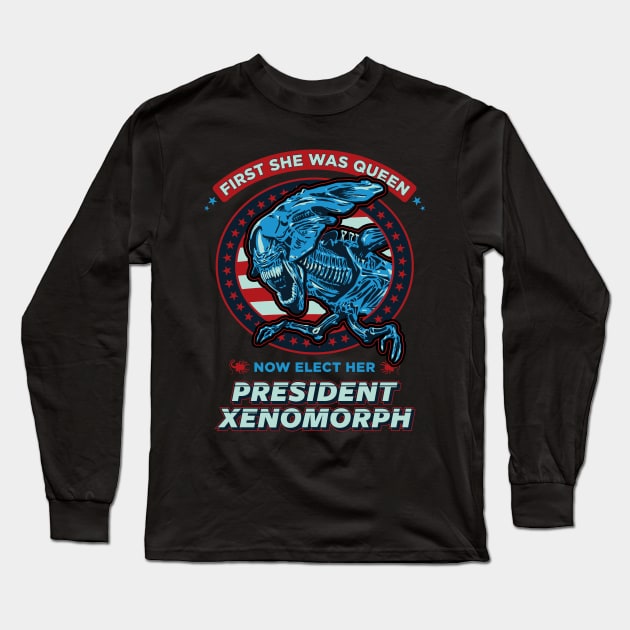 President Queen Long Sleeve T-Shirt by DCLawrenceUK